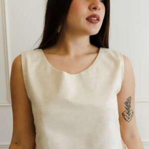 Asia Linen Top